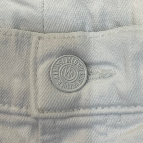 MOTHER Superior Smarty Pants Skimp Jeans High Rise Totally Innocent size 28 - Picture 7 of 16